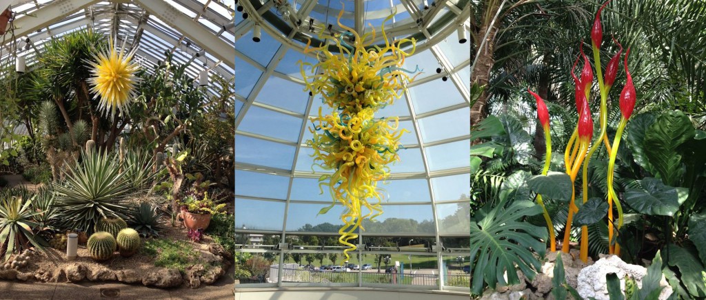 Chihuly sculptures
